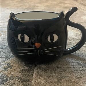 Black Cat Ceramic Mug